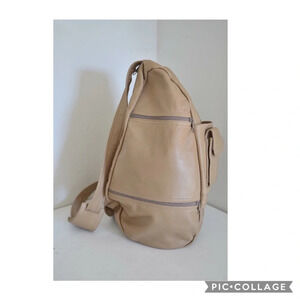 Hand made leather back pack